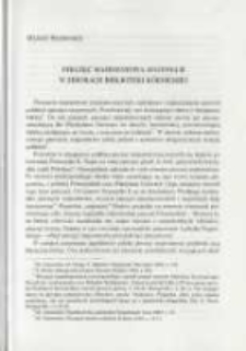 Pieczęć majestatowa Augusta II w zbiorach Biblioteki Kórnickiej. Pamiętnik Biblioteki Kórnickiej Z. 26.