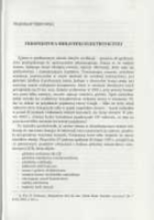 Perspektywa biblioteki elektronicznej. Pamiętnik Biblioteki Kórnickiej Z. 26.