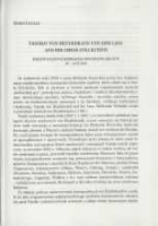 Tassilo von Heydebrand und der Lasa and his chass collection. Międzynarodowe seminarium historyków szachów 16-18 IX 2002. Pamiętnik Biblioteki Kórnickiej Z. 26.