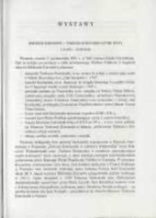 Wystawy. Pamiętnik Biblioteki Kórnickiej Z. 26.