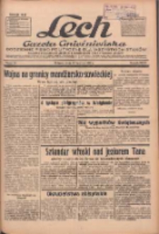Lech.Gazeta Gnieźnieńska: codzienne pismo polityczne dla wszystkich stan&oacute;w. Dodatki: tygodniowy "Lechita" i powieściowy oraz dwutygodnik "Leszek" 1936.04.15 R.36 Nr88