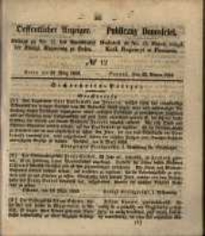 Oeffentlicher Anzeiger. 1853.03.22 Nro.12