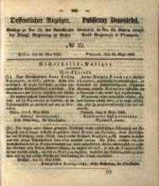 Oeffentlicher Anzeiger. 1853.05.31 Nro.22