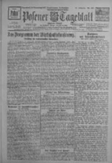 Posener Tageblatt (Posener Warte) 1926.11.20 Jg.65 Nr267