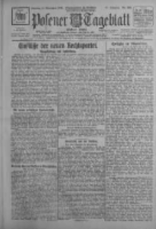 Posener Tageblatt (Posener Warte) 1926.11.21 Jg.65 Nr268