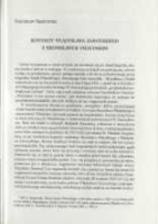 Kontakty Władysława Zamoyskiego z Bronisławem Piłsudskim. Pamiętnik Biblioteki Kórnickiej Z. 27.