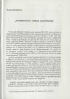 "Wspomnienia" Amelii Łączyńskiej. Pamiętnik Biblioteki Kórnickiej Z. 27.