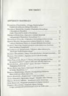 Spis treści. Pamiętnik Biblioteki Kórnickiej Z. 27.