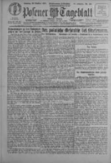 Posener Tageblatt (Posener Warte) 1927.10.30 Jg.66 Nr249
