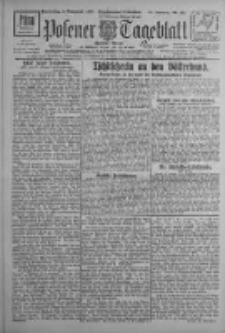 Posener Tageblatt (Posener Warte) 1927.11.03 Jg.66 Nr251