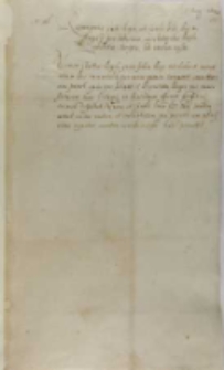 Responsoriae Ciuitatis Rigensis ad Caroli literas die 5 Augusti per tubicinem excubitoribus Rigensibus exhibitis scriptae, sed nondum missae, 05.08.1603