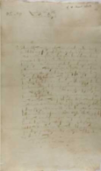 Jan Karol Chodkiewicz do króla Zygmunta III, z obozu 31.08.1603