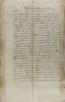 Consiliarii ad gubernationem Prussiae constituti Sigismundo III regi Poloniae, Królewiec 08.10.1603