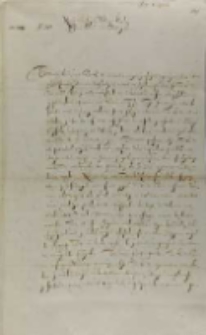 Jan Karol Chodkiewicz do króla Zygmunta III, Ryga 08.04.1604