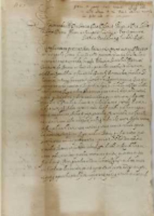 Sigismundus III rex Poloniae Decretum inter cives Rigenses et Farensbachum, Warszawa 02.03.1619