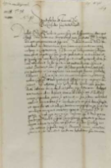 Joannes Carolus Chodkiewicz Burgrabio et Consulibus totique Senatui Regiae Ciuitatis Rigensis, Kretynga 25.04.1619
