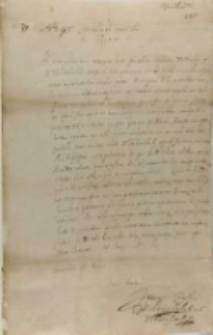 Proconsules Consulesque Regiae Ciuitatis Rigensis Joanni Carolo Chodkieuicio, Ryga 20.05.1619