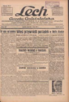 Lech.Gazeta Gnieźnieńska: codzienne pismo polityczne dla wszystkich stan&oacute;w. Dodatki: tygodniowy "Lechita" i powieściowy oraz dwutygodnik "Leszek" 1936.05.07 R.36 Nr107
