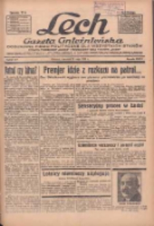 Lech.Gazeta Gnieźnieńska: codzienne pismo polityczne dla wszystkich stan&oacute;w. Dodatki: tygodniowy "Lechita" i powieściowy oraz dwutygodnik "Leszek" 1936.05.21 R.36 Nr119