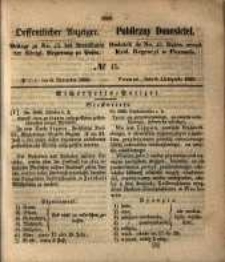 Oeffentlicher Anzeiger. 1853.11.08 Nro.45