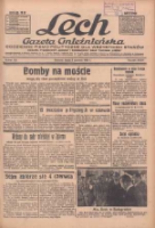 Lech.Gazeta Gnieźnieńska: codzienne pismo polityczne dla wszystkich stan&oacute;w. Dodatki: tygodniowy "Lechita" i powieściowy oraz dwutygodnik "Leszek" 1936.06.03 R.36 Nr128