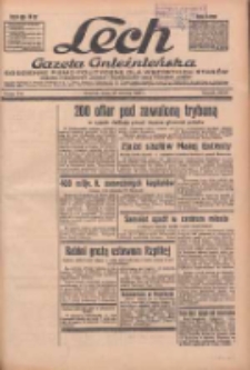 Lech.Gazeta Gnieźnieńska: codzienne pismo polityczne dla wszystkich stan&oacute;w. Dodatki: tygodniowy "Lechita" i powieściowy oraz dwutygodnik "Leszek" 1936.06.10 R.36 Nr134