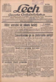 Lech.Gazeta Gnieźnieńska: codzienne pismo polityczne dla wszystkich stan&oacute;w. Dodatki: tygodniowy "Lechita" i powieściowy oraz dwutygodnik "Leszek" 1936.07.14 R.36 Nr161