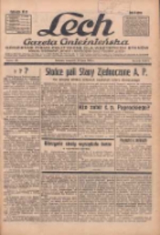 Lech.Gazeta Gnieźnieńska: codzienne pismo polityczne dla wszystkich stan&oacute;w. Dodatki: tygodniowy "Lechita" i powieściowy oraz dwutygodnik "Leszek" 1936.07.16 R.36 Nr163