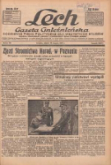 Lech.Gazeta Gnieźnieńska: codzienne pismo polityczne dla wszystkich stan&oacute;w. Dodatki: tygodniowy "Lechita" i powieściowy oraz dwutygodnik "Leszek" 1936.08.18 R.36 Nr190