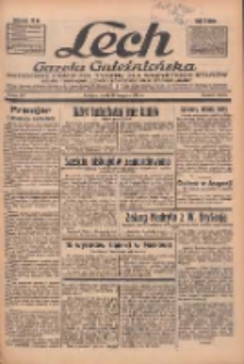 Lech.Gazeta Gnieźnieńska: codzienne pismo polityczne dla wszystkich stan&oacute;w. Dodatki: tygodniowy "Lechita" i powieściowy oraz dwutygodnik "Leszek" 1936.08.26 R.36 Nr197