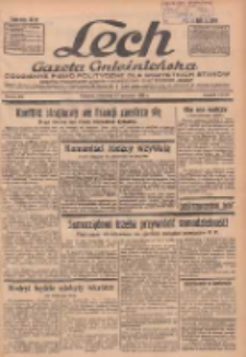 Lech.Gazeta Gnieźnieńska: codzienne pismo polityczne dla wszystkich stan&oacute;w. Dodatki: tygodniowy "Lechita" i powieściowy oraz dwutygodnik "Leszek" 1936.09.17 R.36 Nr216