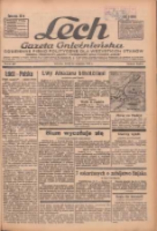 Lech.Gazeta Gnieźnieńska: codzienne pismo polityczne dla wszystkich stan&oacute;w. Dodatki: tygodniowy "Lechita" i powieściowy oraz dwutygodnik "Leszek" 1936.09.30 R.36 Nr227