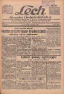Lech.Gazeta Gnieźnieńska: codzienne pismo polityczne dla wszystkich stan&oacute;w. Dodatki: tygodniowy "Lechita" i powieściowy oraz dwutygodnik "Leszek" 1936.10.02 R.36 Nr229