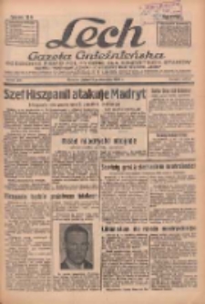 Lech.Gazeta Gnieźnieńska: codzienne pismo polityczne dla wszystkich stan&oacute;w. Dodatki: tygodniowy "Lechita" i powieściowy oraz dwutygodnik "Leszek" 1936.10.09 R.36 Nr235