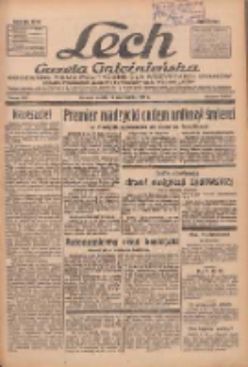 Lech.Gazeta Gnieźnieńska: codzienne pismo polityczne dla wszystkich stan&oacute;w. Dodatki: tygodniowy "Lechita" i powieściowy oraz dwutygodnik "Leszek" 1936.10.10 R.36 Nr236