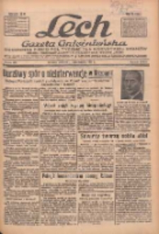 Lech.Gazeta Gnieźnieńska: codzienne pismo polityczne dla wszystkich stan&oacute;w. Dodatki: tygodniowy "Lechita" i powieściowy oraz dwutygodnik "Leszek" 1936.10.11 R.36 Nr237