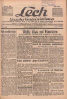 Lech.Gazeta Gnieźnieńska: codzienne pismo polityczne dla wszystkich stan&oacute;w. Dodatki: tygodniowy "Lechita" i powieściowy oraz dwutygodnik "Leszek" 1936.10.30 R.36 Nr253