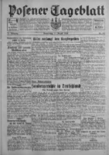 Posener Tageblatt 1932.08.11 Jg.71 Nr182