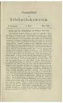 Centralblatt für Bibliothekswesen. 1884.03 Jg.1 heft 3