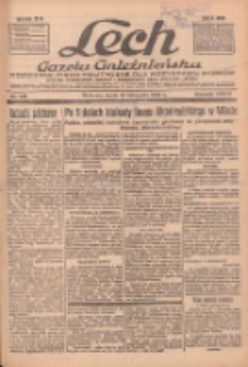 Lech.Gazeta Gnieźnieńska: codzienne pismo polityczne dla wszystkich stan&oacute;w. Dodatki: tygodniowy "Lechita" i powieściowy oraz dwutygodnik "Leszek" 1936.11.25 R.36 Nr275