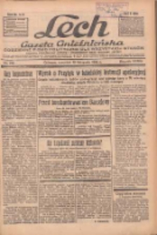 Lech.Gazeta Gnieźnieńska: codzienne pismo polityczne dla wszystkich stan&oacute;w. Dodatki: tygodniowy "Lechita" i powieściowy oraz dwutygodnik "Leszek" 1936.11.26 R.36 Nr276