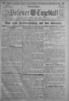 Posener Tageblatt 1918.01.21 Jg.57 Nr34