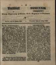 Amtsblatt der Königlichen Regierung zu Posen. 1853.02.15 Nro.7