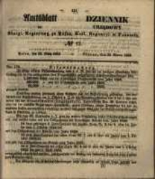 Amtsblatt der Königlichen Regierung zu Posen. 1853.03.22 Nro.12