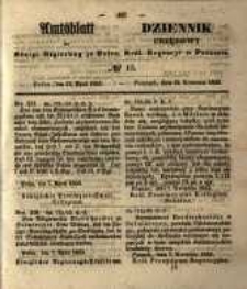 Amtsblatt der Königlichen Regierung zu Posen. 1853.04.12 Nro.15