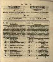 Amtsblatt der Königlichen Regierung zu Posen. 1853.05.31 Nro.22