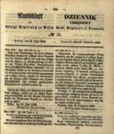 Amtsblatt der Königlichen Regierung zu Posen. 1853.06.21 Nro.25