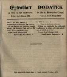 Dodatek do Nr. 6. Dziennika Urzęd. Poznań, 8 . Lutego 1853