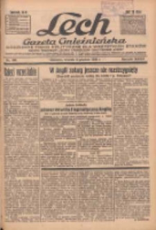 Lech.Gazeta Gnieźnieńska: codzienne pismo polityczne dla wszystkich stan&oacute;w. Dodatki: tygodniowy "Lechita" i powieściowy oraz dwutygodnik "Leszek" 1936.12.08 R.36 Nr286