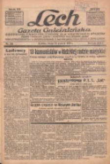 Lech.Gazeta Gnieźnieńska: codzienne pismo polityczne dla wszystkich stan&oacute;w. Dodatki: tygodniowy "Lechita" i powieściowy oraz dwutygodnik "Leszek" 1936.12.30 R.36 Nr302
